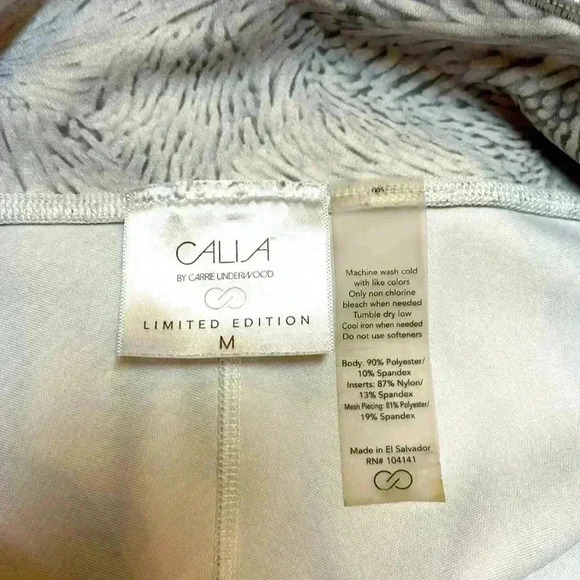 Calia by Carrie Underwood Capri Gym Pants Leggings Stretchy Pocket Exercise Run - Picture 6 of 8